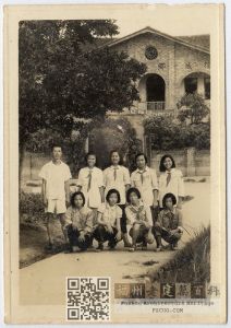 约1950-1960年代拍摄的闽侯上街沙堤小学。当时还作为沙堤工农业余学校使用（来源：林轶南收藏）